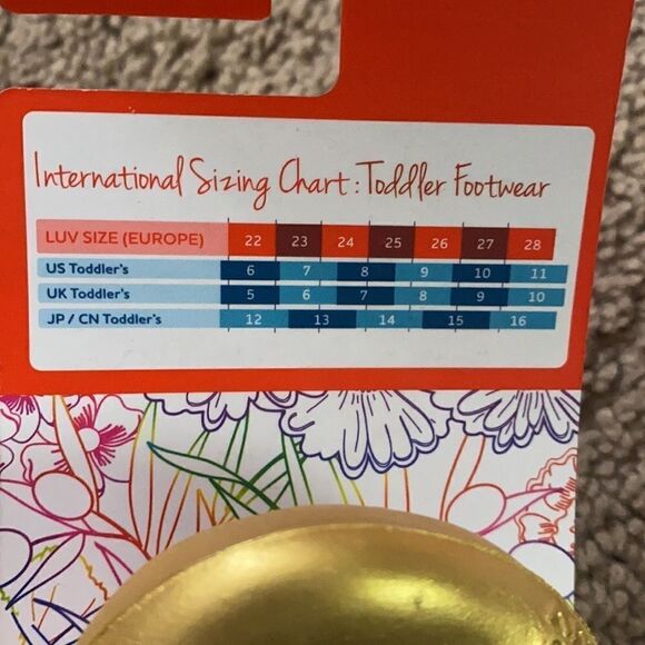 Size 8- 8.5 Toddler Flats - Picture 5 of 5